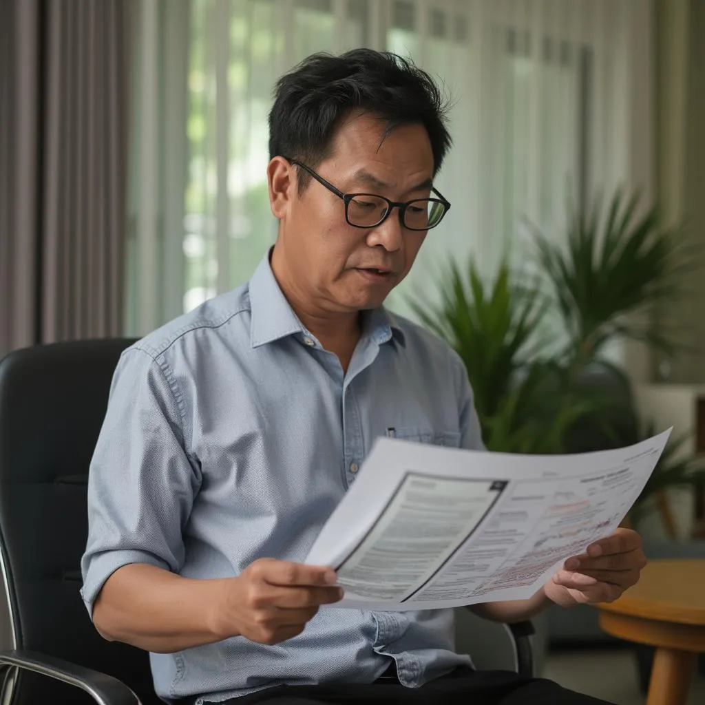 Middle-aged teacher Ramon building retirement through mutual funds